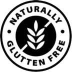 Gluten free certification mark, as supplied with the product.