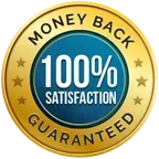 Refund guarantee mark, as supplied with the product.